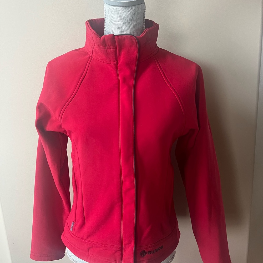 Sunice Women's Vibrant Red Jacket